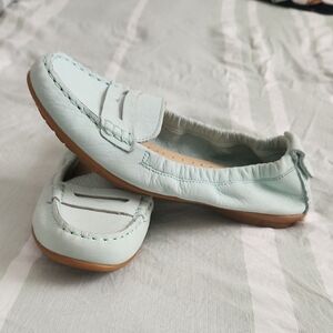 Hush Puppies Light Aqua Loafers